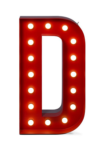 Lettre Lumineuse Divine D