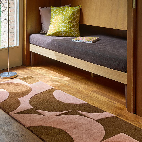 Prism Flower Pink / Terracotta Tapis