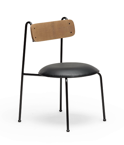 Chaise Lena Frêne Noyer Noir