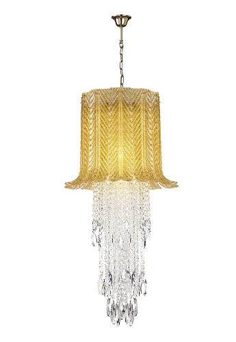 Lustre Feuilles de Murano