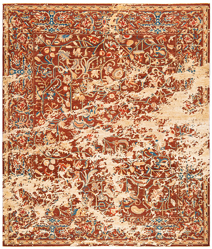 Tapis Gulfarang Bond Beige Soie