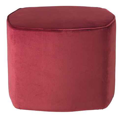 Pouf Romance rouge