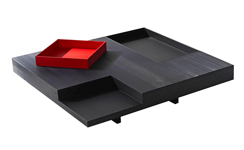 Table Basse Noire en Bois