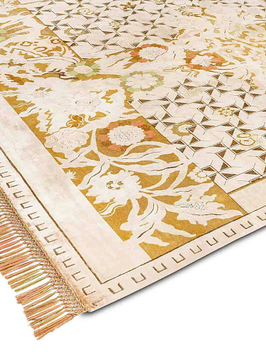 Tapis tissé main Floral Versus
