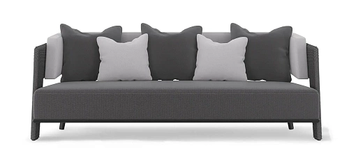 Canapé Gris Crown