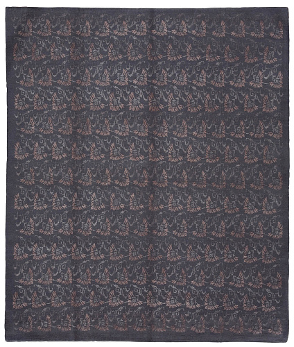 Tapis Boteh Bleu