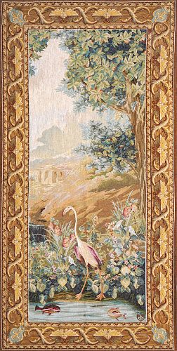 Tapisserie Le Point d’Eau – Porte Flamant