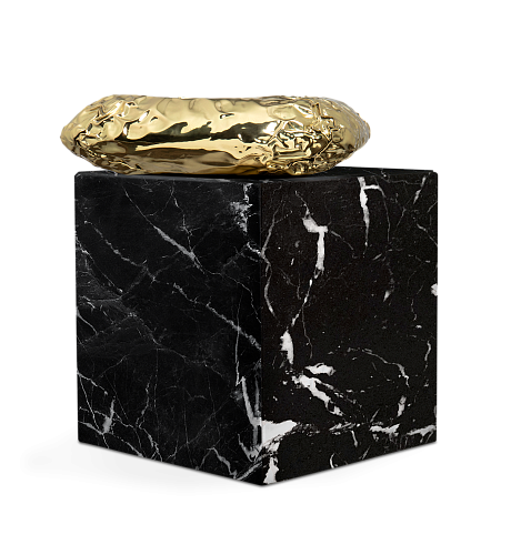 Table d’Appoint Nero Marquina Megalith