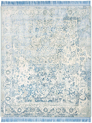 Tapis de luxe Bleu Clair