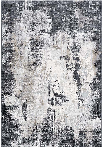 Tapis Belge Abstrait Tissé Machine