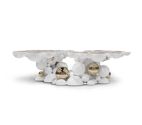 Table Basse Newton Blanche