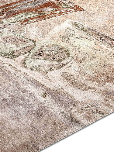 Tapis tissé main Trois Pommes