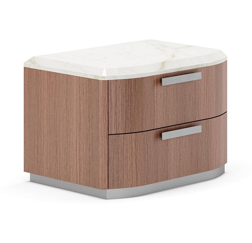 Table de chevet en marbre James