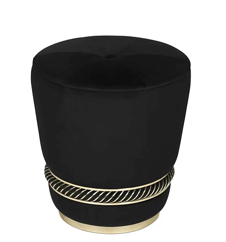 Tabouret Noir