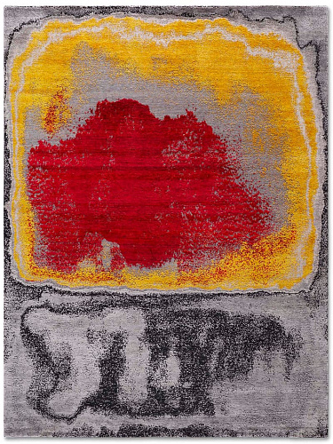 Tapis tissé main Red Dot Boulevard