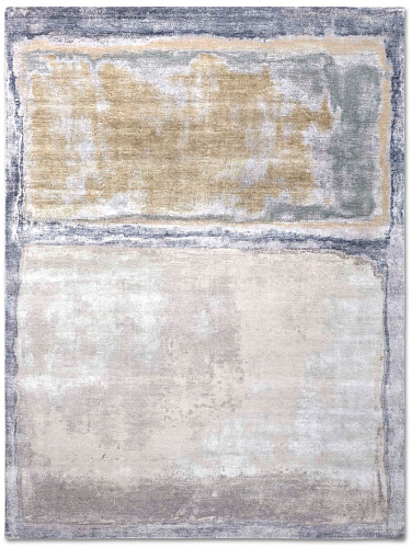 Tapis fait main de luxe Mélange Sable