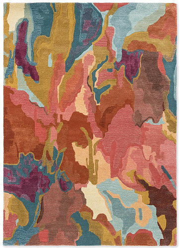 Tapis Forêt Palissandre/Myrtille
