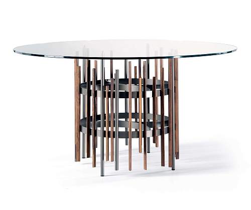 Table ronde Tube