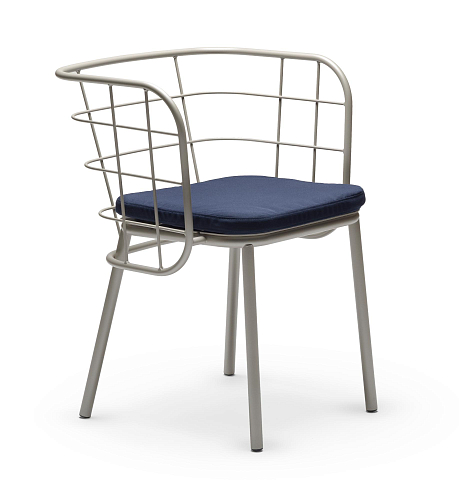 Chaise d'Extérieur Jujube SP-A Sable et Bleu