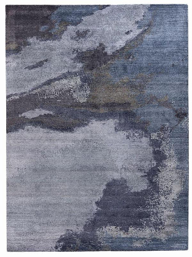 Tapis Tibétain Abstrait