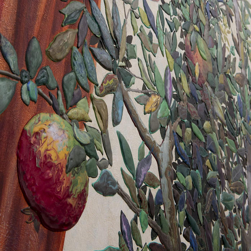 Panneau mural Scagliola