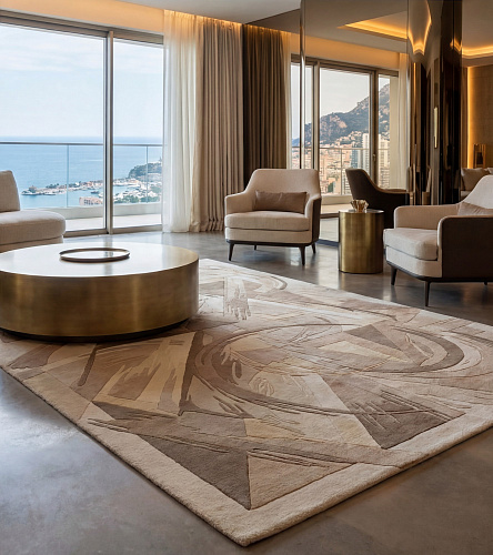 Tapis Stone Rosette