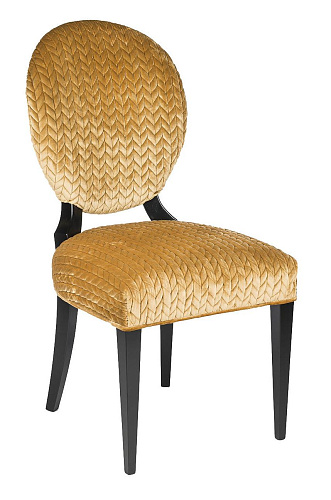 Chaise de salle à manger Sophia en velours