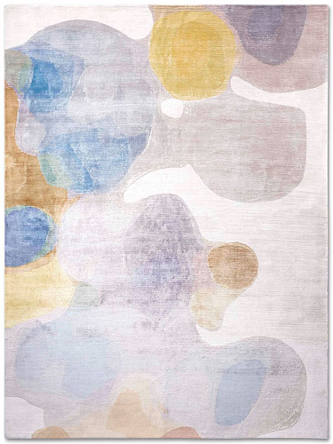 Tapis fait main de luxe Pastel