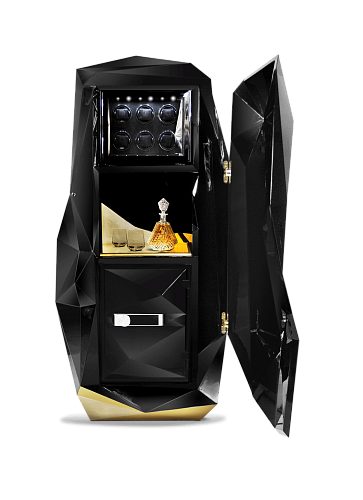 Coffre-Fort Luxe Diamond Noir