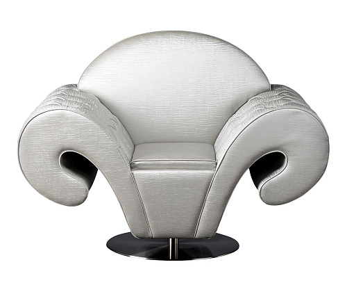 Fauteuil pivotant Silhouette blanc