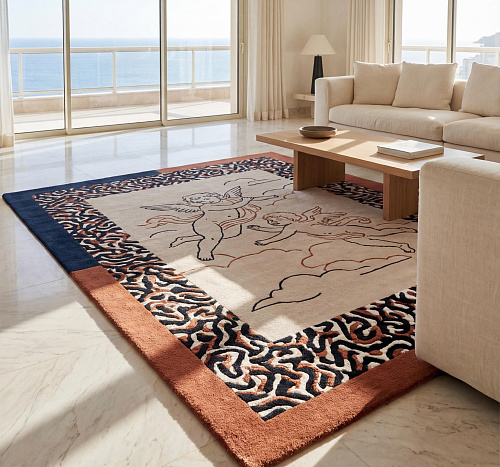Tapis artisanal Heritage Sketch