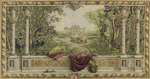 Tapisserie Verdure au Château (Grand Format)