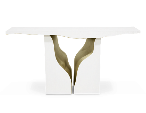 Console Blanche Fissure