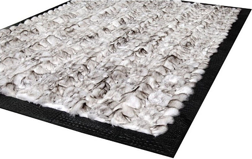 Tapis Fourrure Grise 790