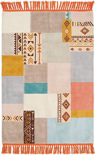 Tapis Patchwork Grid