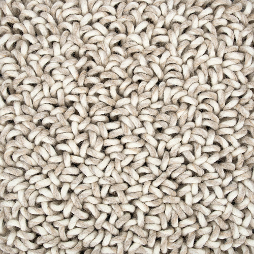 Tapis bouclé feutré Origin Boucles Montagne Brun