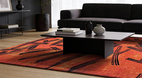 Tapis Kanji Ginger Chocolate