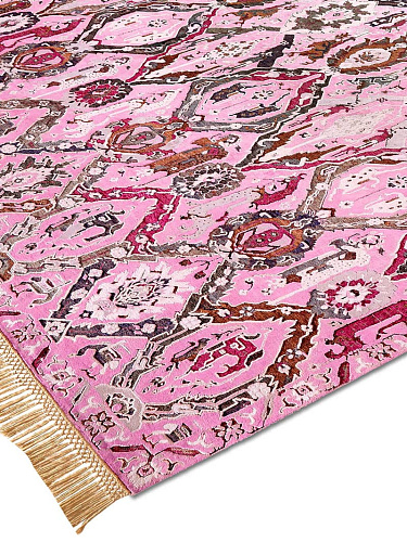 Tapis de luxe fait main KavaBagh Rose