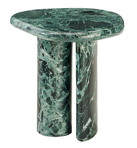 Table d'appoint Cloud en marbre Verde Alpi