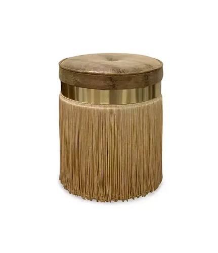 Tabouret en Cuir Isabella
