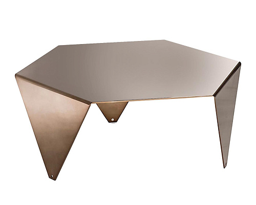 Table basse en métal Ruche