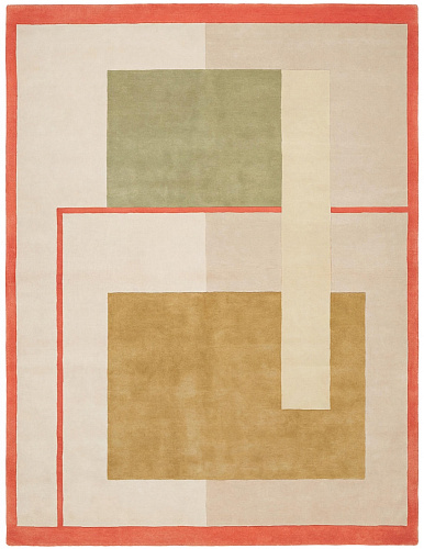 Tapis Geometric Block Sand