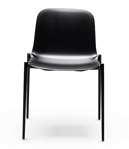 Chaise Dogo S Noire (Lot de 2)