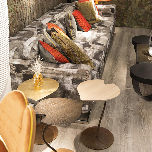 Table d'appoint Leaf Corten