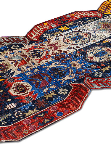 Tapis fait main de luxe Multiforme