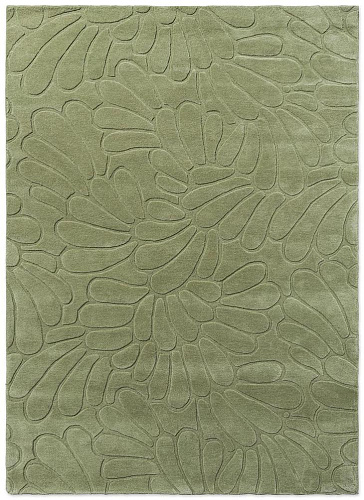 Tapis Pétales Coleby Vert Bocage