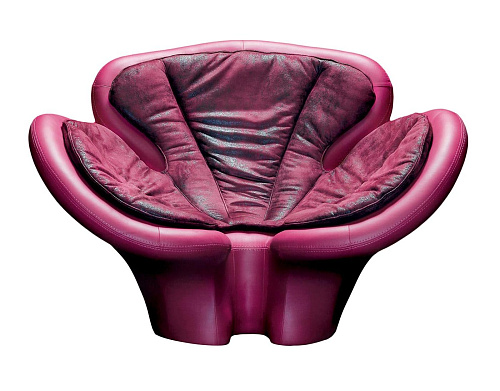 Fauteuil Pansé magenta