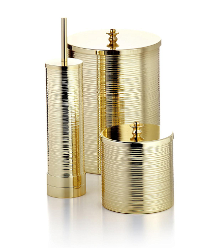 Coffret à Bijoux Milady en Laiton Doré à l'Or 24 Carats