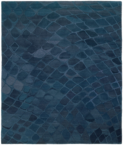 Tapis Snake Bleu