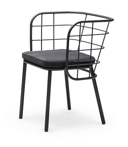 Chaise d'Extérieur Jujube SP-A Noire